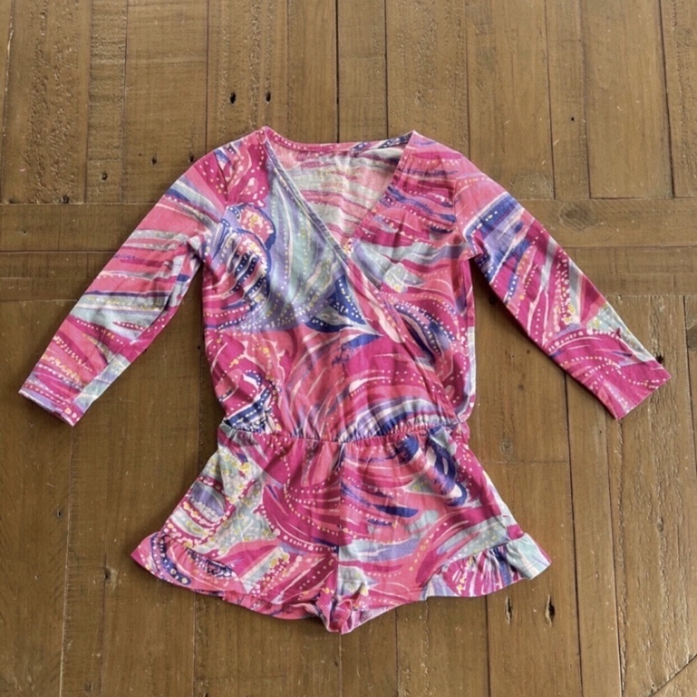 Lilly Pulitzer oh my guava romper
